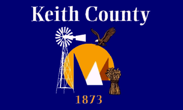 [Flag of Keith County, Nebraska]