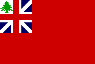 [New England flag ]