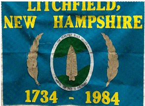 [250 Anniversary Flag of Litchfield, New Hampshire]