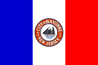 [Flag of Bayonne, New Jersey]