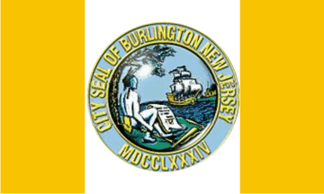[Flag of Burlington, New Jersey]
