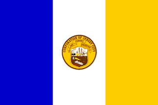 [Flag of Jersey City, New Jersey]