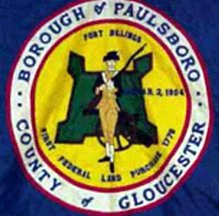 [Flag of Paulsboro, New Jersey]