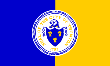 [Flag of Trenton, New Jersey]