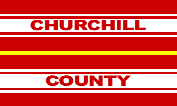[Flag of Churchill County, Nevada]
