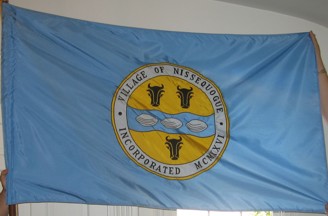 [Flag of Village of Nissequogue, New York]