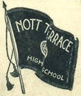 [Nott Terrace High School, Schenectady, New York flag]