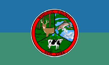 [Flag of Wyoming County, New York]