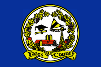 [Flag of Yates County, New York]