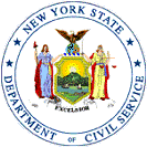 [Seal of New York State Department of Civil Service]