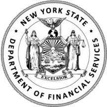 [Seal of New York State Department of Financial Services]