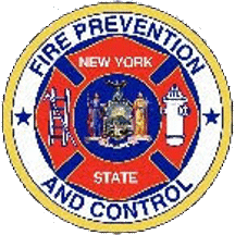 [Seal of New York State Office of Fire Prevention and Control]