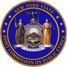 [Seal of New York State Joint Commission on Public Ethics]