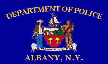 [Flag of Albany Fire Dept, New York]