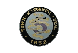 [Flag of Corning town]