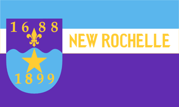 [Flag of Village of New Rochelle, New York]