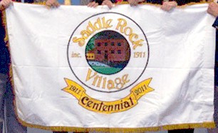 [Centennial Flag of Saddle Rock Village, North Hempstead, New York]