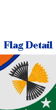 [Detail of Flag of Columbiana County, Ohio]
