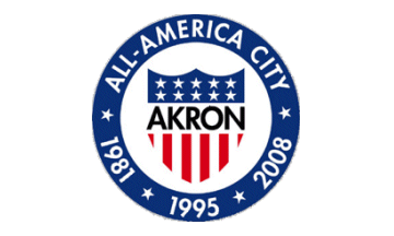 [Flag of Akron, Ohio]