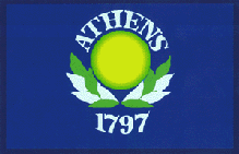 [Flag of Athens, Ohio]