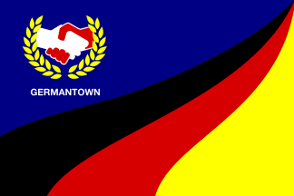 [Flag of Germantown, Ohio]