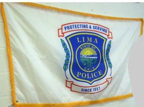 [Flag of Lima Police Dept, Ohio]