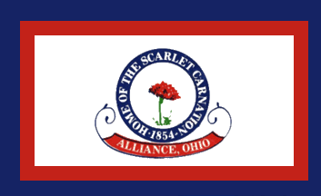 [Flag of Alliance, Ohio]