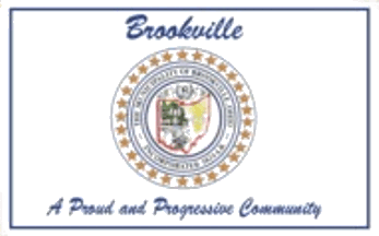 [Flag of Brookville, Ohio]