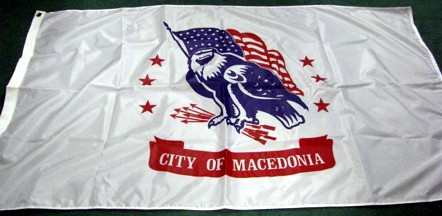[Flag of Macedonia, Ohio]