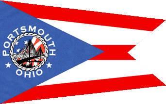 [Flag of Portsmouth, Ohio]