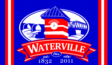 [Flag of City of Waterville, Ohio]