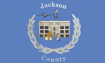 [flag of Jackson County, Oklahoma]