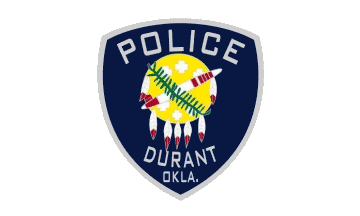 [Flag of Durant Police Department]