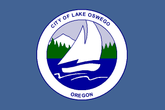 [Flag of Lake Oswego, Oregon]