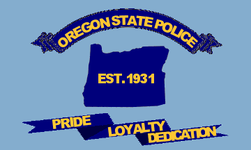 [Oregon State Police flag]