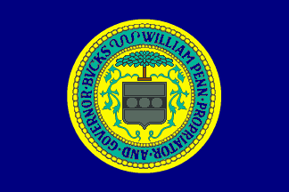 [Bucks County, Pennsylvania Flag]