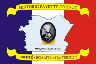 [Historic Fayette County, Pennsylvania Flag]
