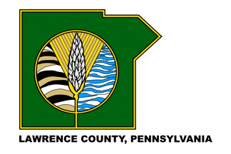 [Lawrence County, Pennsylvania Flag]