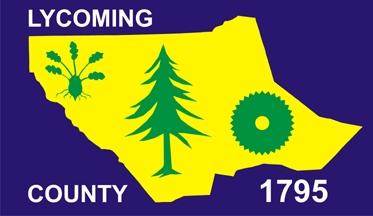[Lycoming County, Pennsylvania Flag]
