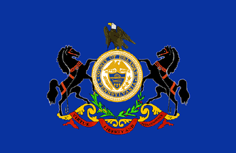 [Delaware County, Pennsylvania Flag]