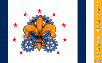 [Flag of Florence County, South Carolina]