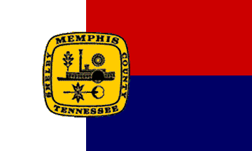 [Flag of Memphis before 1969, Tennessee]
