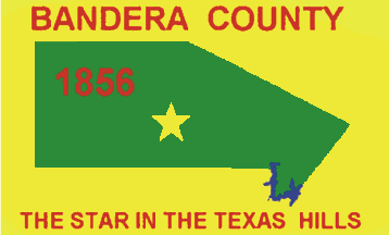 [Flag of Bandera County, Texas]