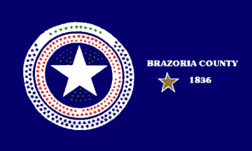 [Flag of Brazoria County, Texas]