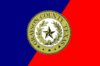 [Flag of Grayson County, Texas]