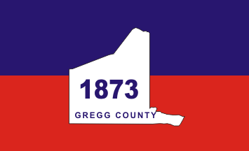 [Flag of Gregg County, Texas]