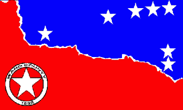 [Flag of Ward County, Texas]