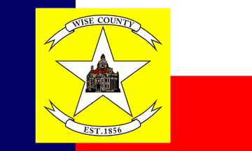 [Flag of Wise County, Texas]
