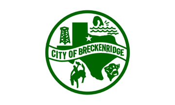 [Flag of Breckenridge, Texas]