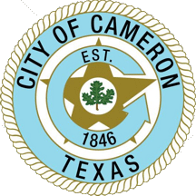 [Seal of Cameron, Texas]